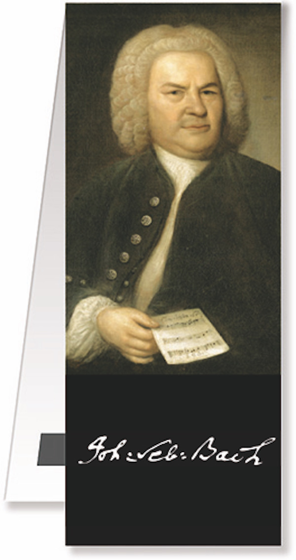 Lesezeichen Bach-Portrait