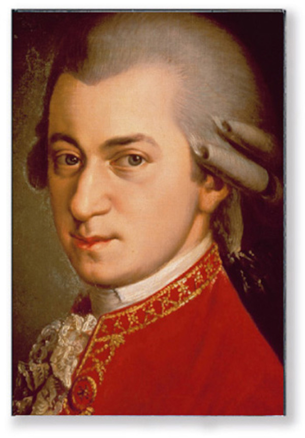 Magnet Mozart Portrait