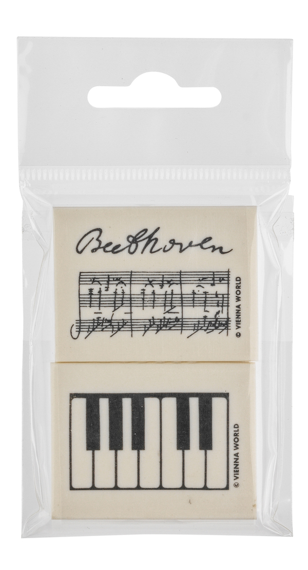 Radiergummi-Set 2er Beethoven