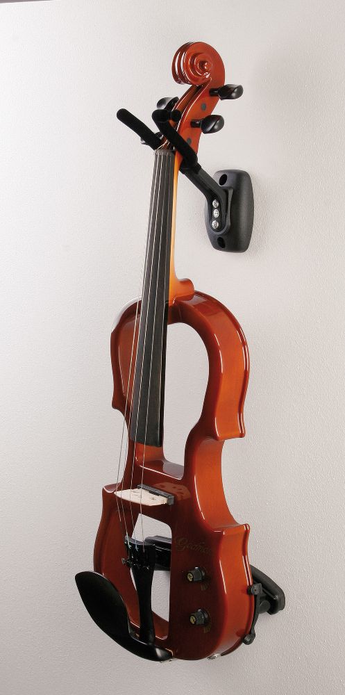 Violinenwandhalter 16580 K-M schwarz Violinenwandhalter 16580 K-M schwarz