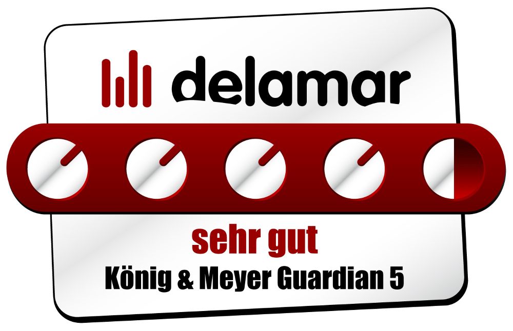 5-Fach Gitarrenständer Guardian 5 17515 K-M transl.