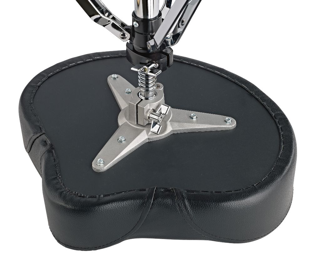 Drummersitz 14038 K-M schwarz Kunstleder