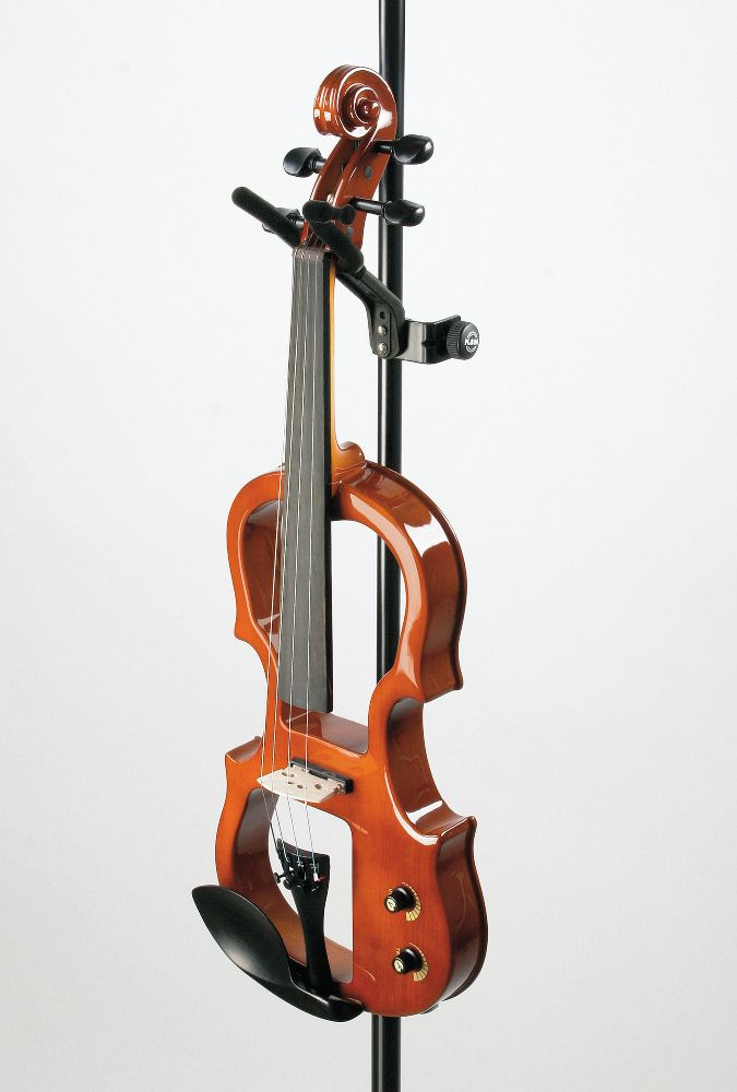 Violinenhalter 15580 K-M schwarz Violinenhalter 15580 K-M schwarz