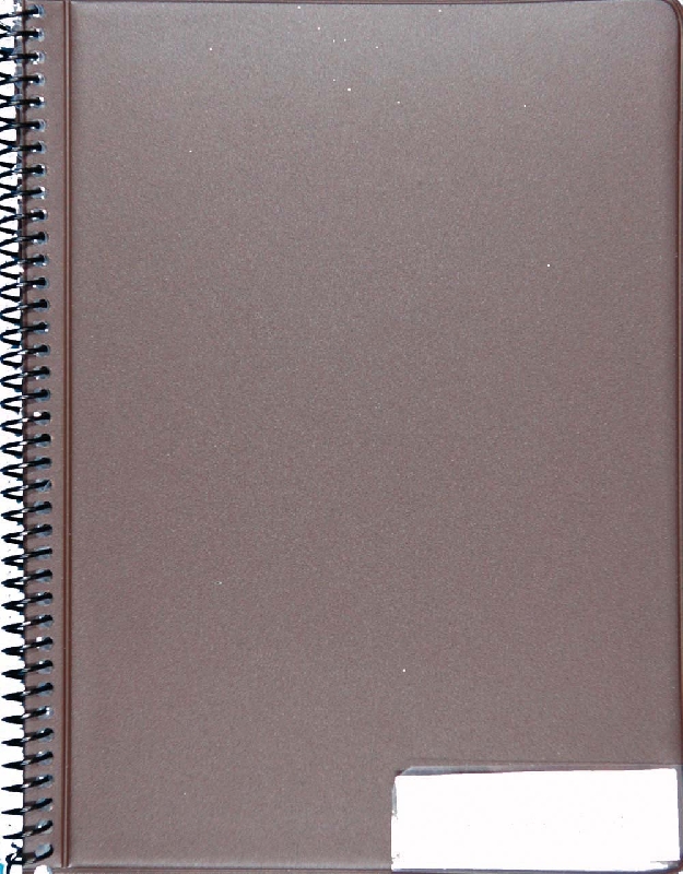 Spiralmappe - DIN A5 hoch 10 Taschen