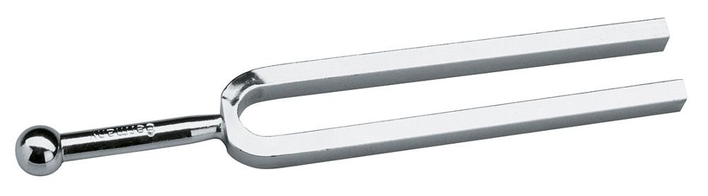 Stimmgabel 168/2 K-M vernickelt
