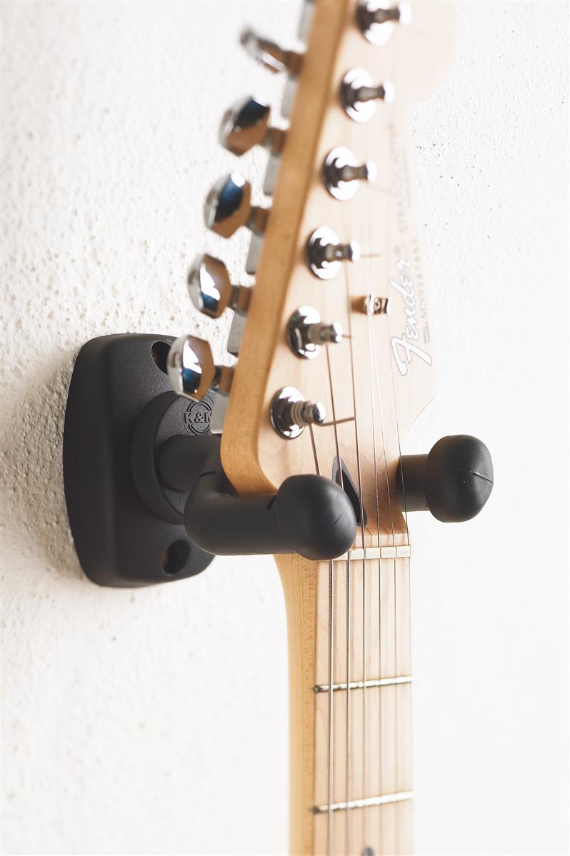 Gitarren-Wandhalter 16250 K-M schwarz
