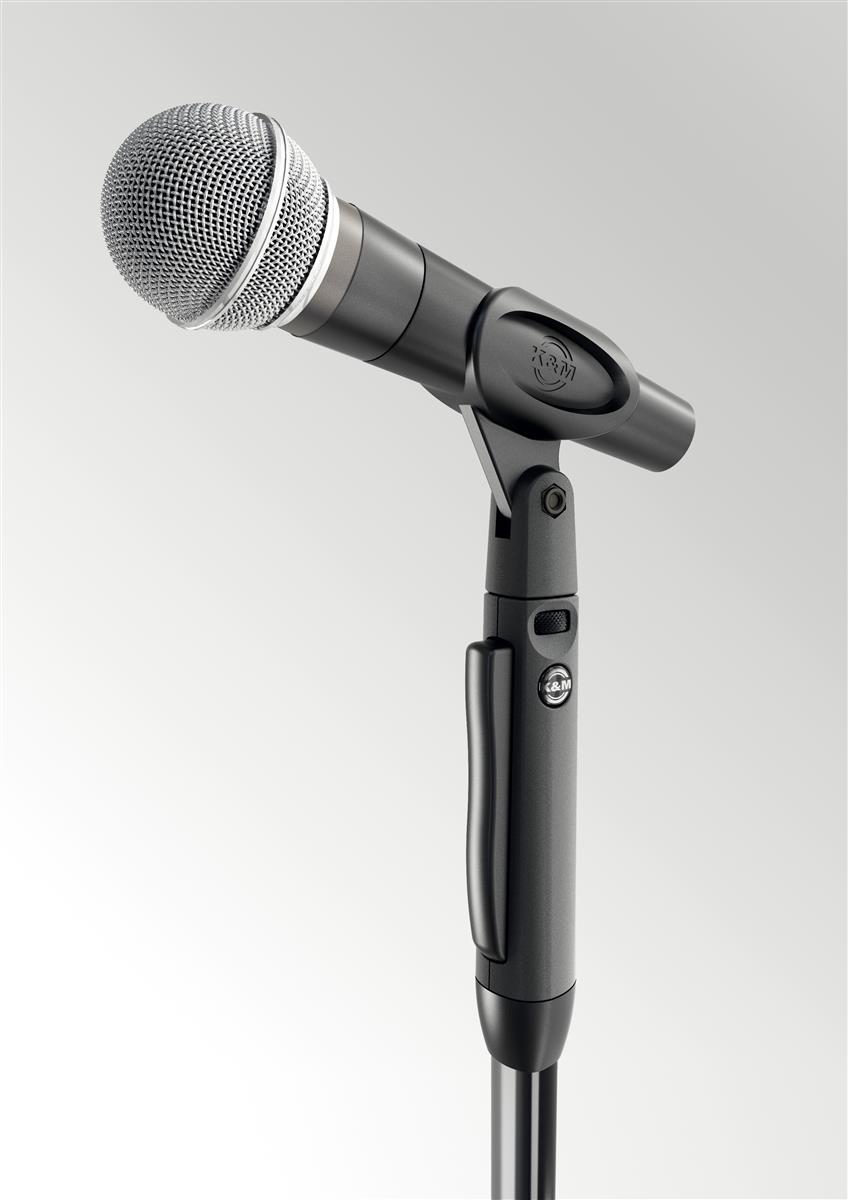 Einhand-Mikrofonstativ Elegance 26200 K-M schwarz