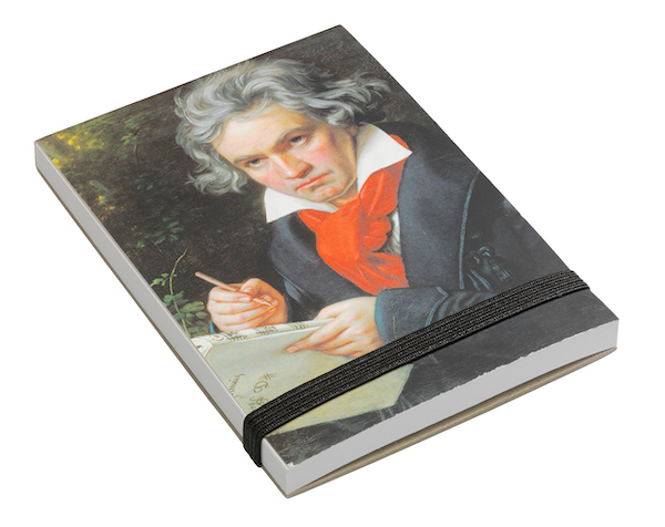 Notitzblock Beethoven-Portrait DIN A7