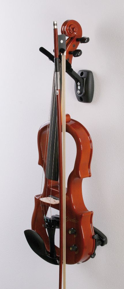 Violinenwandhalter 16580 K-M schwarz Violinenwandhalter 16580 K-M schwarz