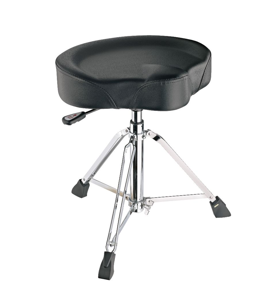 Drummersitz 14035 Gasdruckfeder K-M schwarz Kunstleder Drummersitz 14035 Gasdruckfeder K-M schwarz Kunstleder