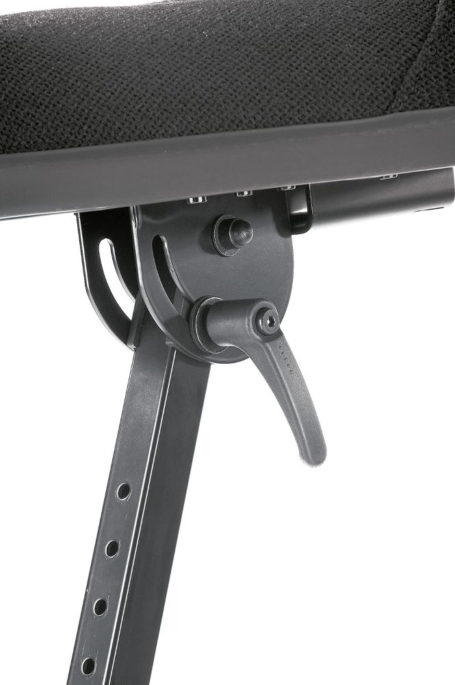 Stehhilfe mit Gasdruckfeder 14046 K-M schwarz Stoff
