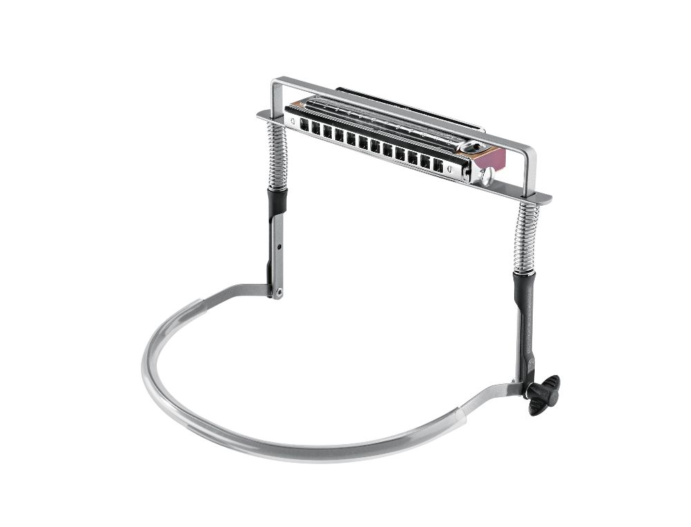 Mundharmonikahalter 164/1 K-M verchromt Mundharmonikahalter 164/1 K-M verchromt