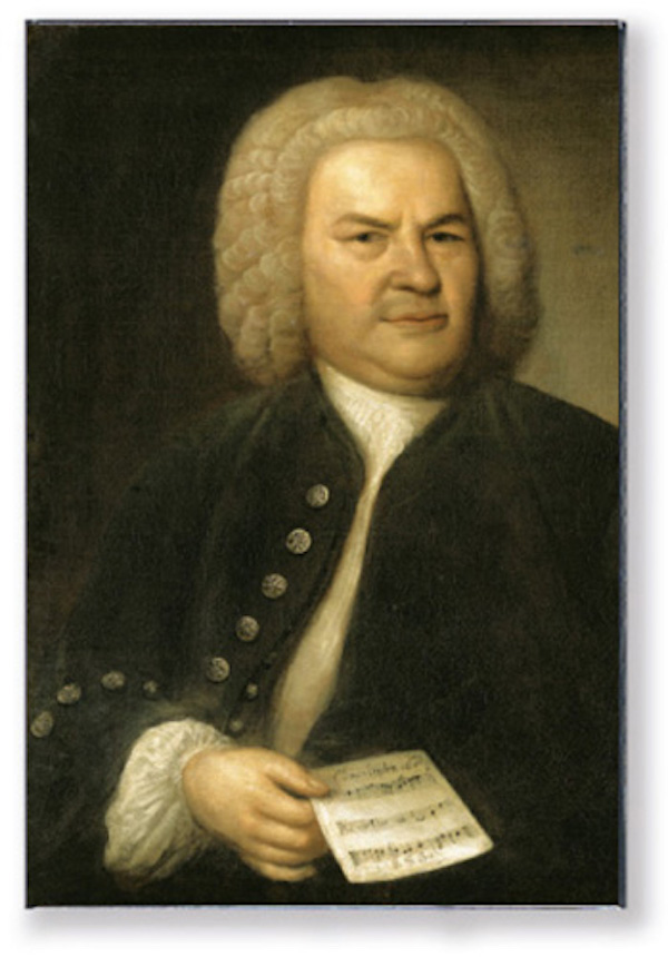 Magnet Bach Portrait