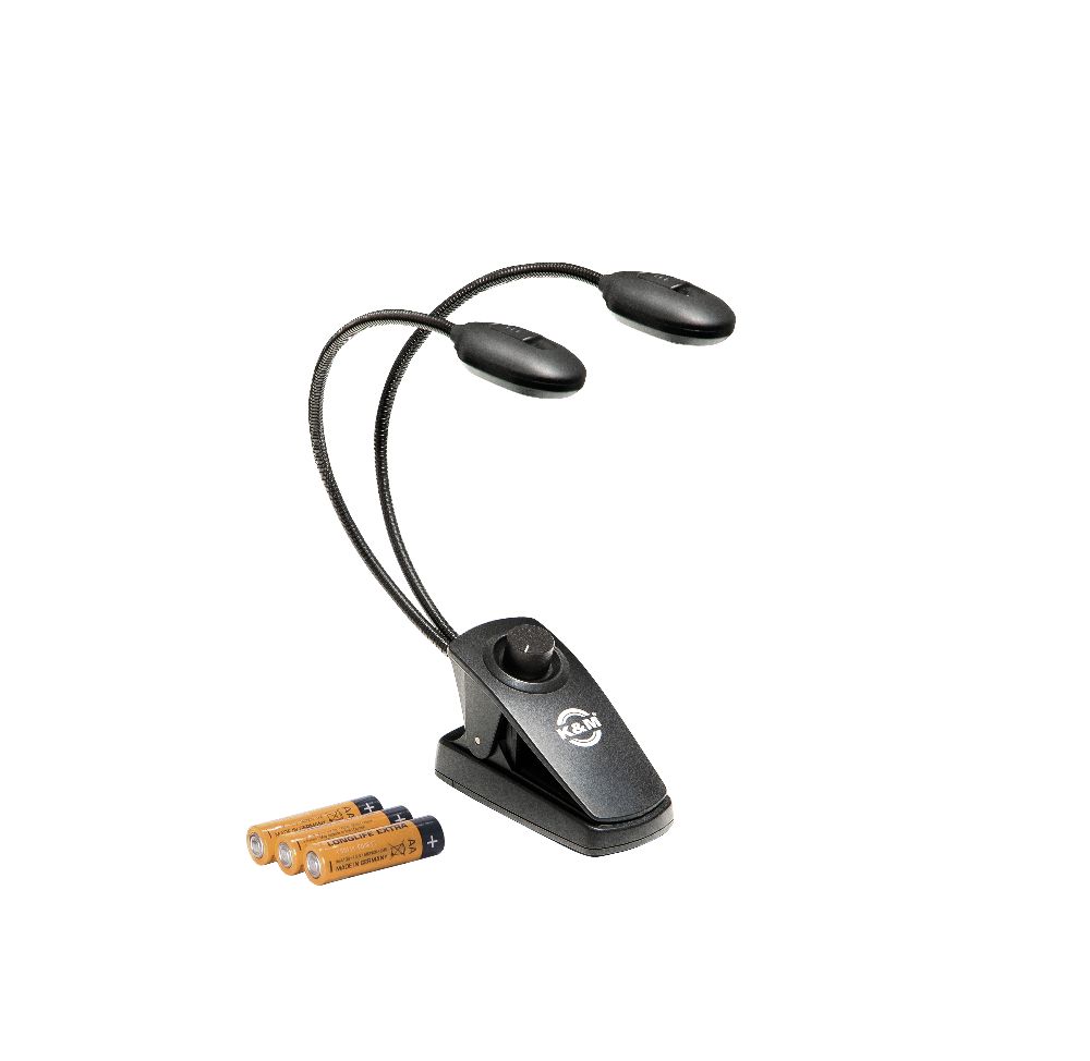 Notenpultleuchte Twin Head Pro 12271