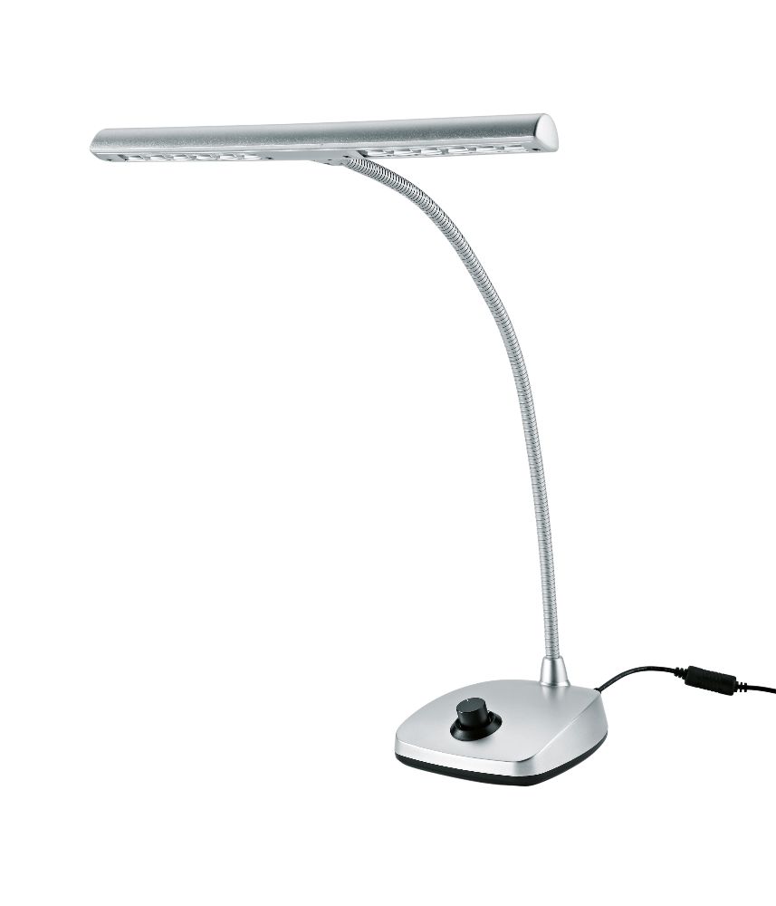 LED Pianoleuchte 12298 K-M silber